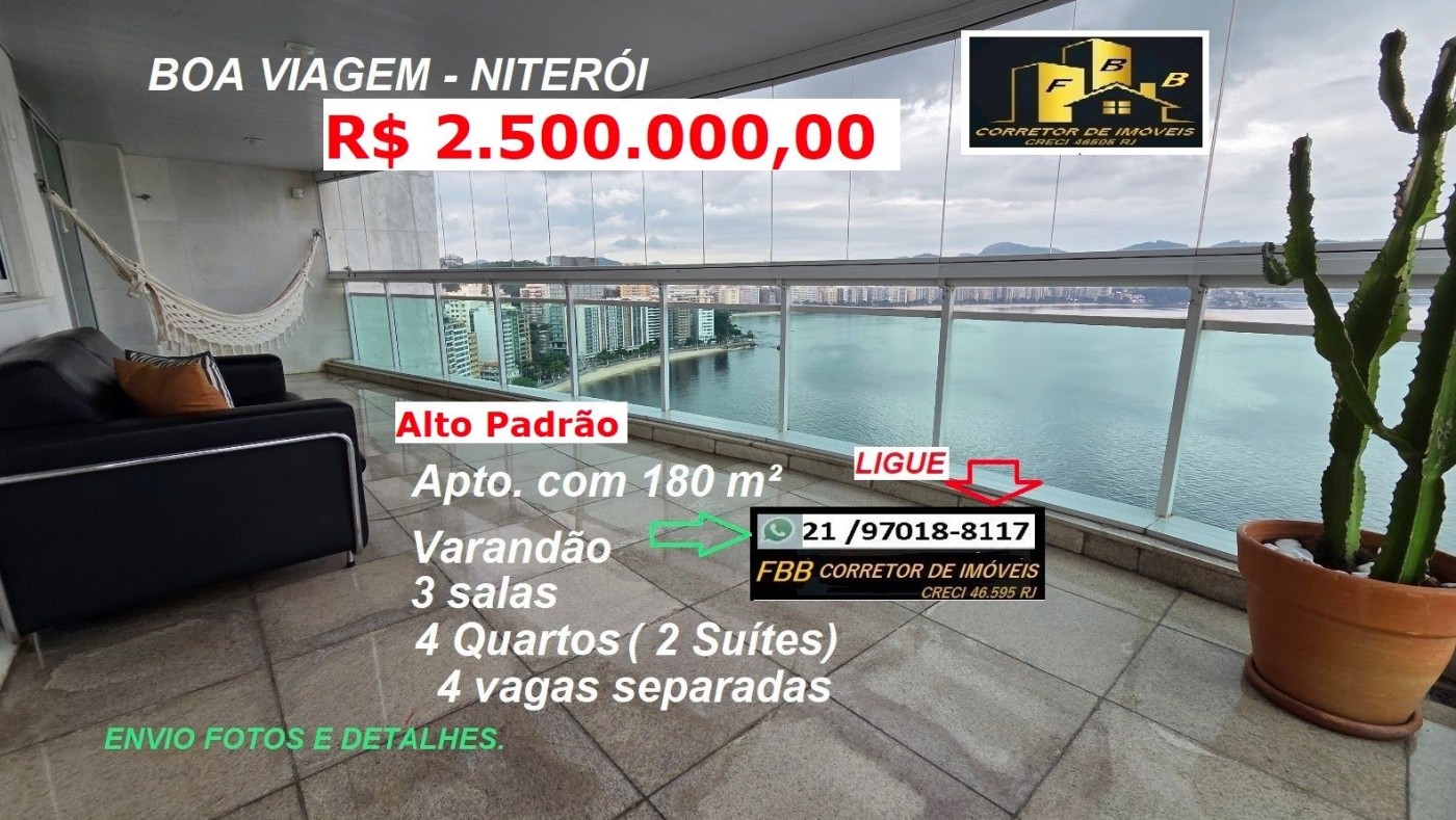 Apartamento para Venda - Niter�i, Boa Viagem