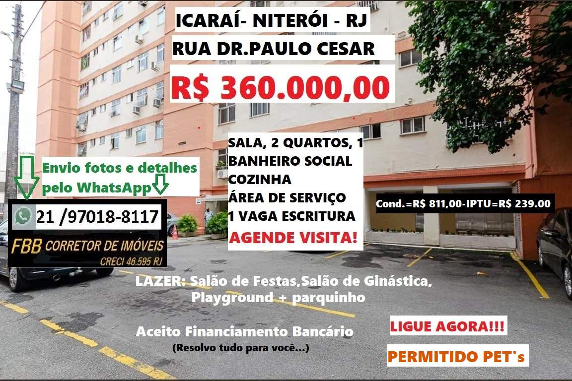 Apartamento para Venda - Niter�i, Icara�