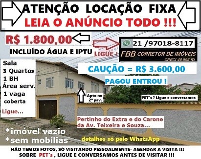Apartamento para Loca��o - Cabo Frio, Parque Central