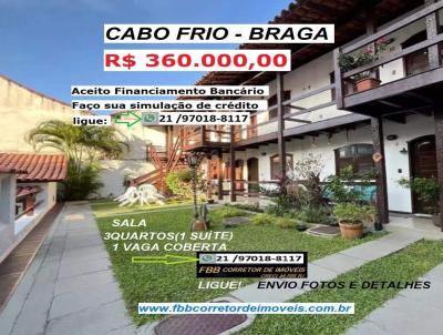 Casa em Condomnio para Venda, em Cabo Frio, bairro Braga, 3 dormitrios, 2 banheiros, 1 sute, 1 vaga