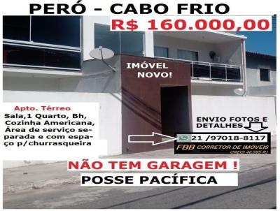 Apartamento para Venda, em Cabo Frio, bairro Per, 1 dormitrio, 1 banheiro