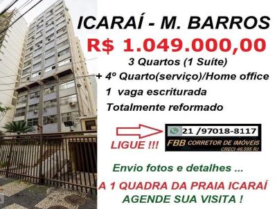 Apartamento para Venda, em , bairro Icara�, 3 dormit�rios, 3 banheiros, 1 su�te, 1 vaga