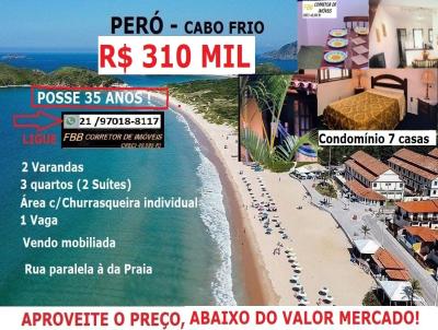 Casa em Condom�nio para Venda, em Cabo Frio, bairro Per�, 3 dormit�rios, 3 banheiros, 2 su�tes, 1 vaga