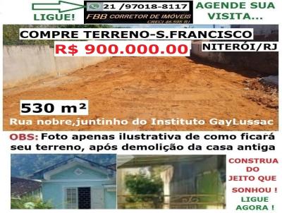 Terreno para Venda, em Niter�i, bairro S�o Francisco