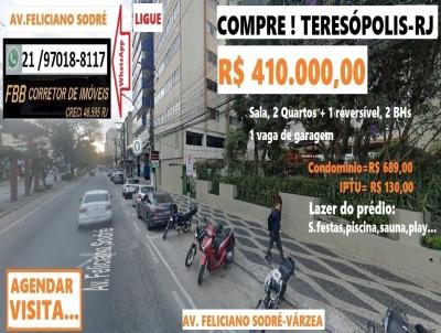 Apartamento para Venda, em Teres�polis, bairro V�rzea, 2 dormit�rios, 2 banheiros, 1 vaga