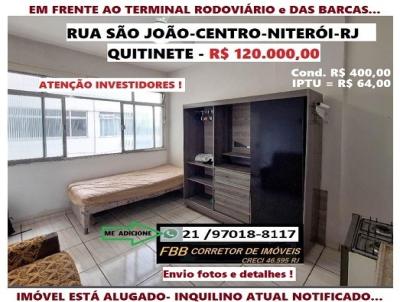 Kitnet para Venda, em Niter�i, bairro Centro, 1 dormit�rio, 1 banheiro